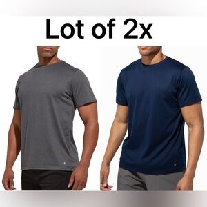 Lot of 2x NWT [Eastbay] Gymtech Performance Wear Short-Sleeved Shirts Men’s XS